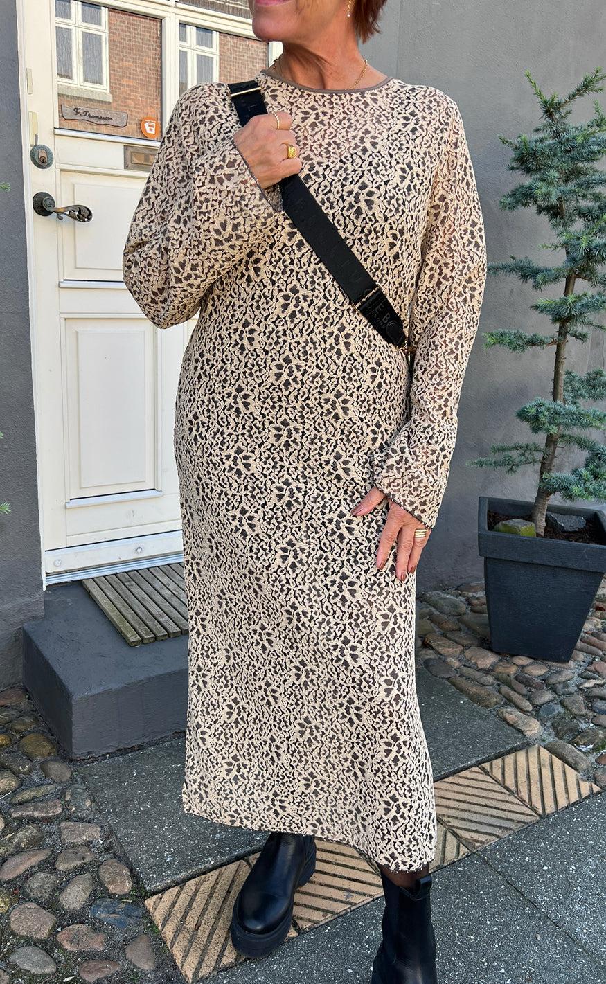 Say INA Copenhagen Kjole - Lanza - Beige/Brown