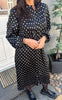 Say INA Copenhagen Kjole - Liara - Black W. White Dots