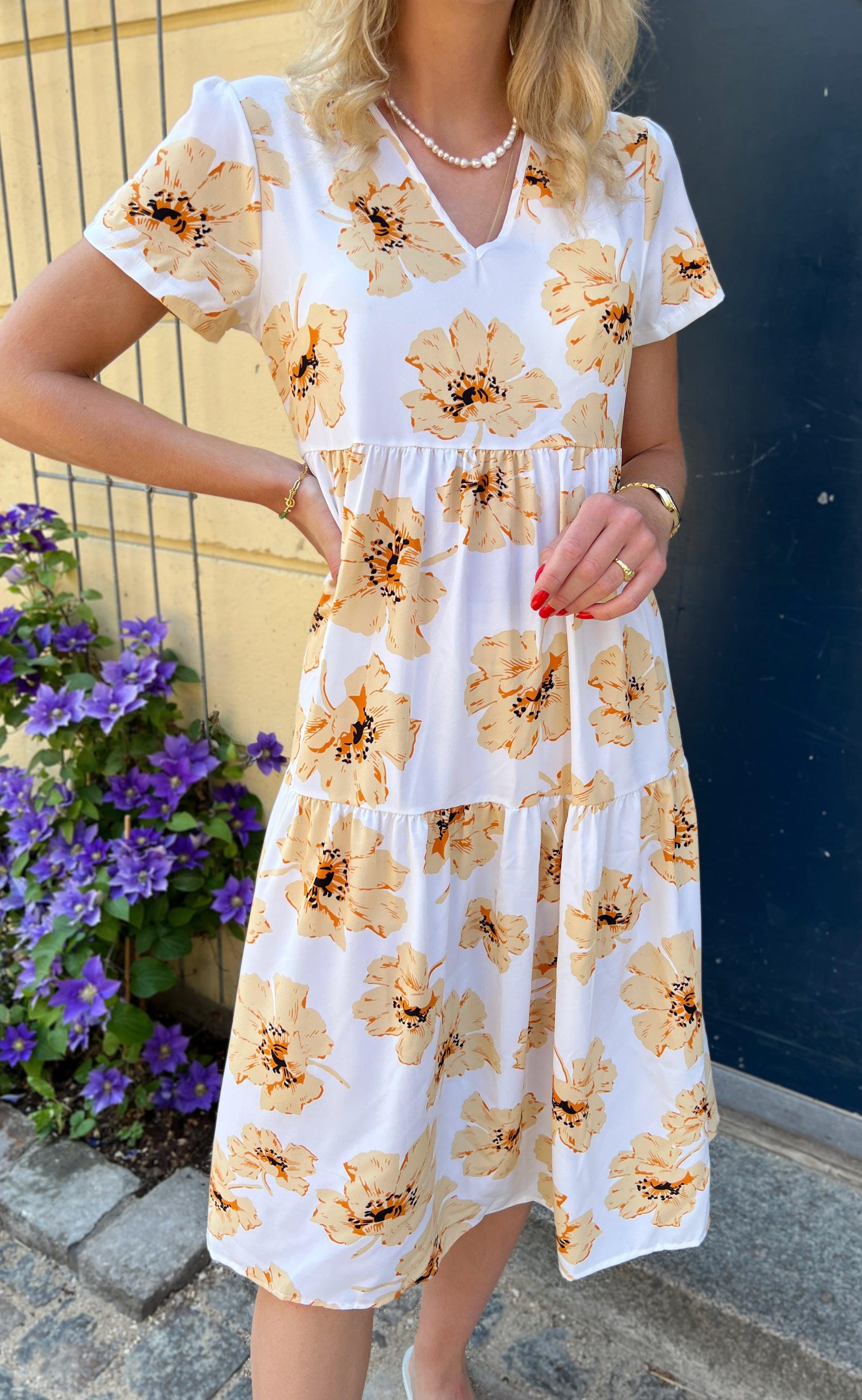 Say INA Copenhagen Kjole - Lily - Sun Flower