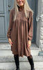 Say INA Copenhagen Kjole - Loui - Brown