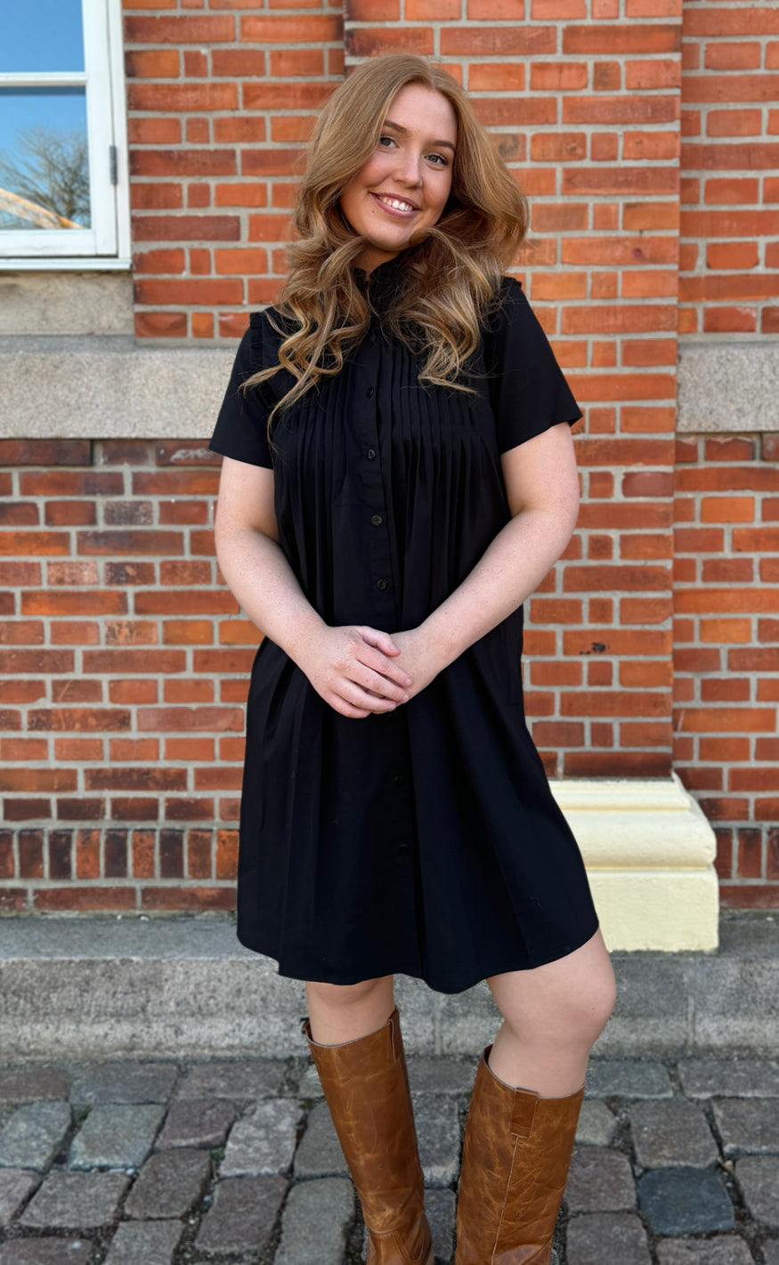 Say INA Copenhagen Kjole - Loui Summer - Black