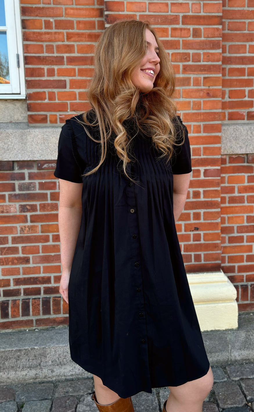 Say INA Copenhagen Kjole - Loui Summer - Black