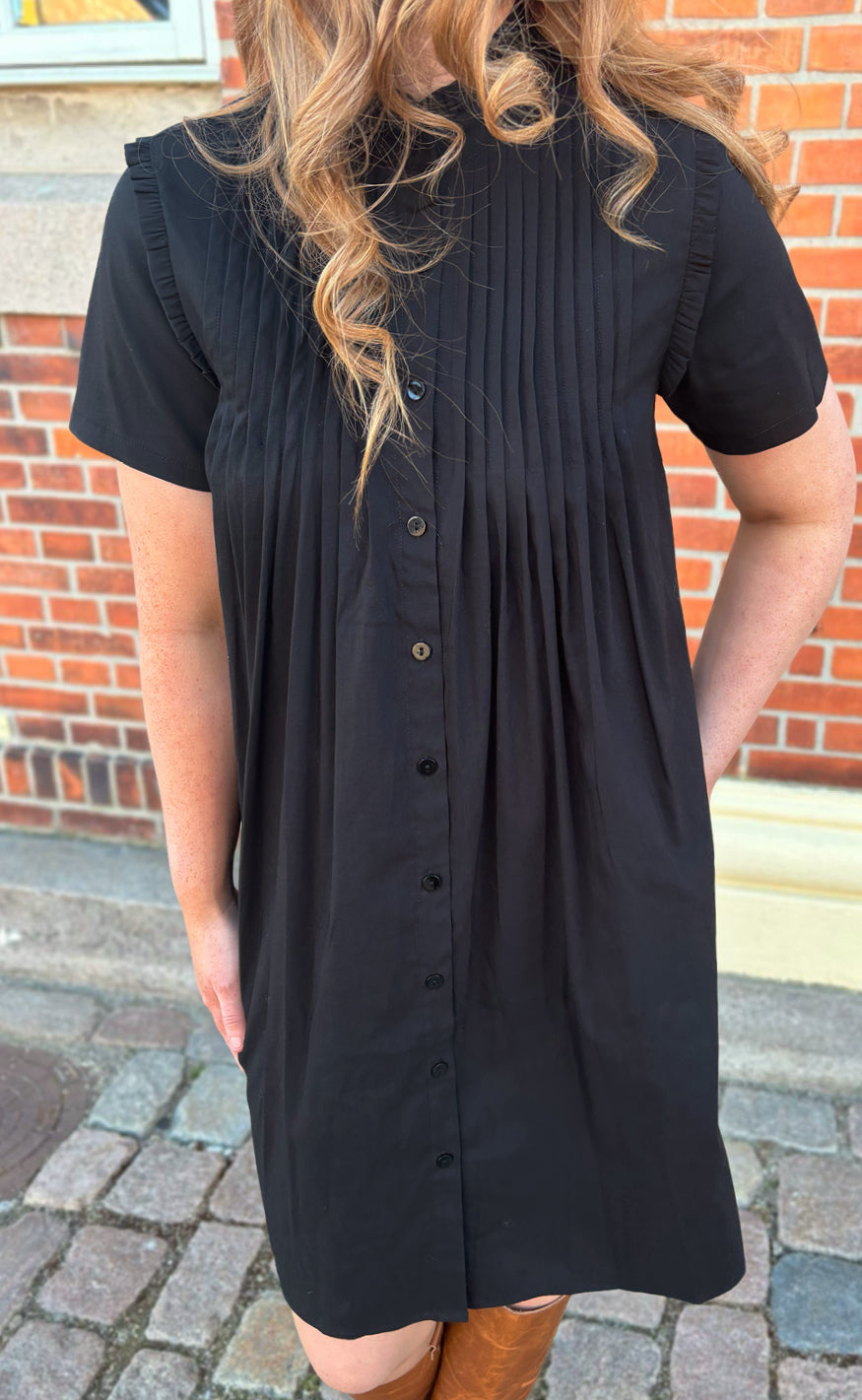 Say INA Copenhagen Kjole - Loui Summer - Black