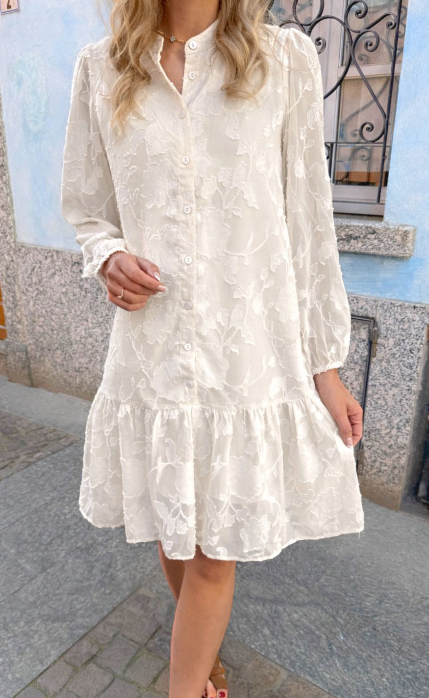 Say INA Copenhagen Kjole - Luna - Off White