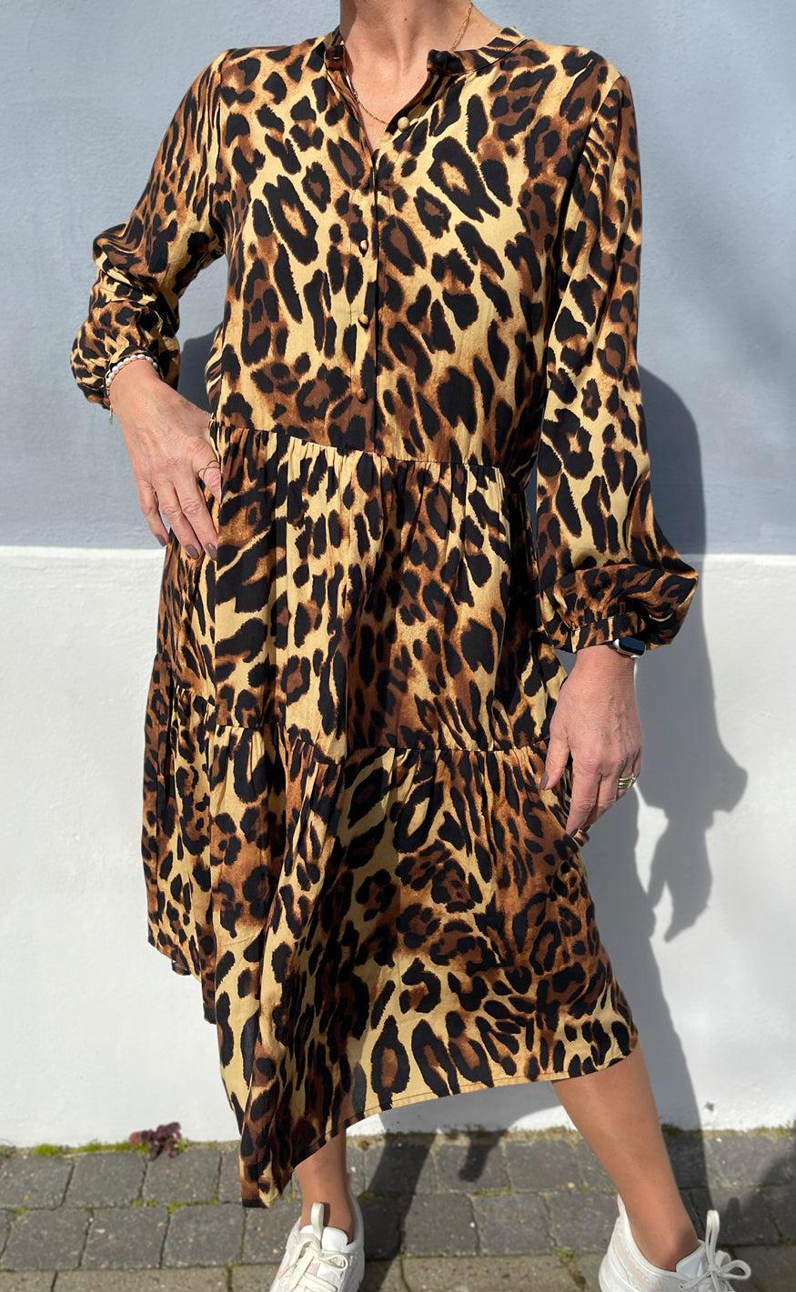 Say INA Copenhagen Kjole - Maiken - Leopard