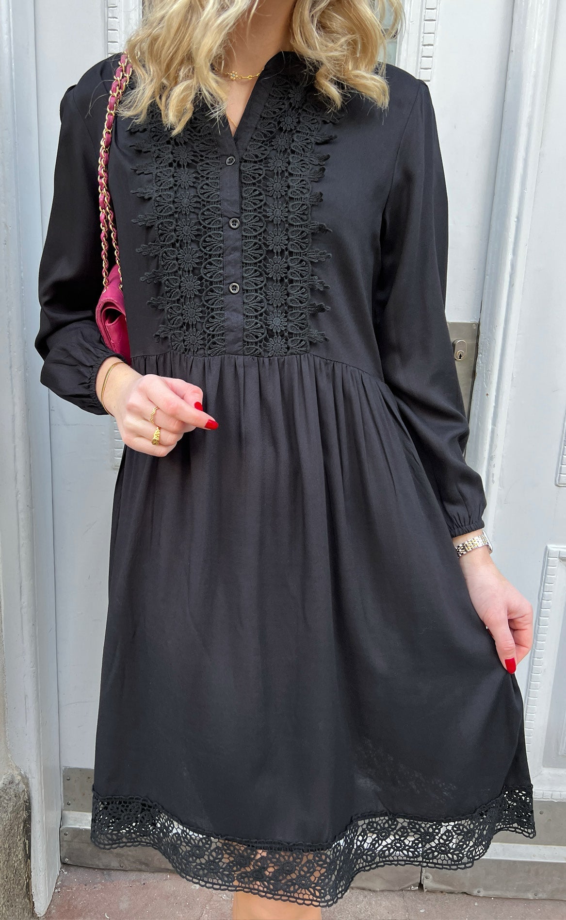 Say INA Copenhagen Kjole - Michella - Black