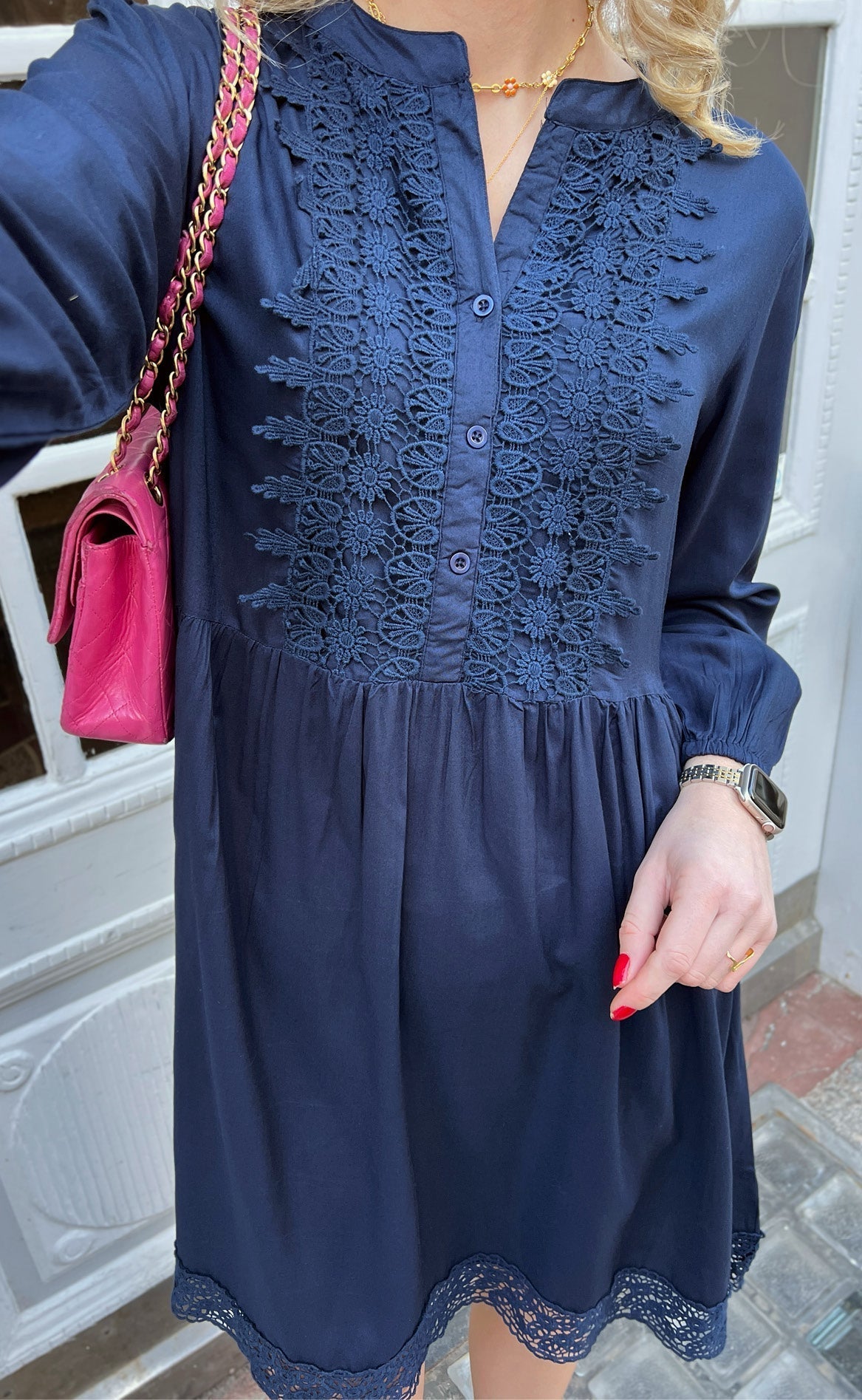 Say INA Copenhagen Kjole - Michella - Midnight Blue