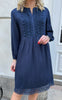 Say INA Copenhagen Kjole - Michella - Midnight Blue