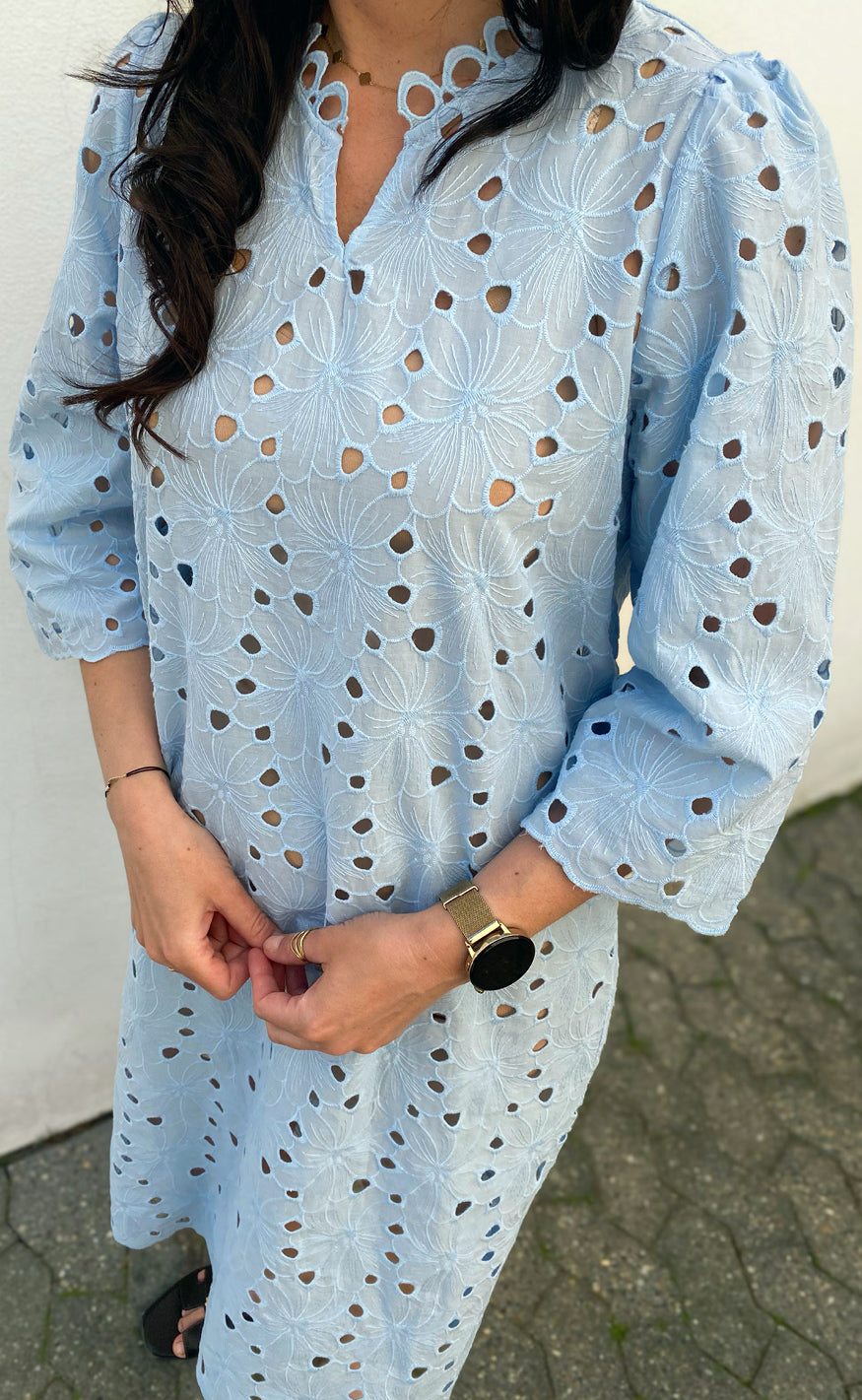 Say INA Copenhagen Kjole - Milla - Blue Lace
