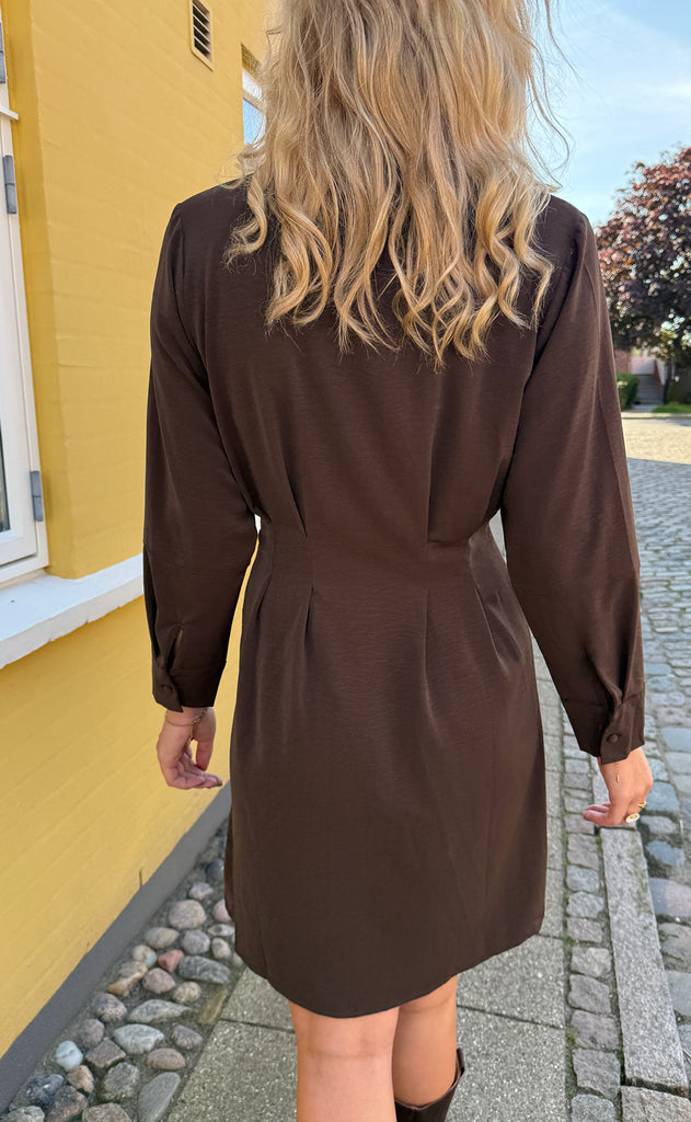 Say INA Copenhagen Kjole - Mille - Brown