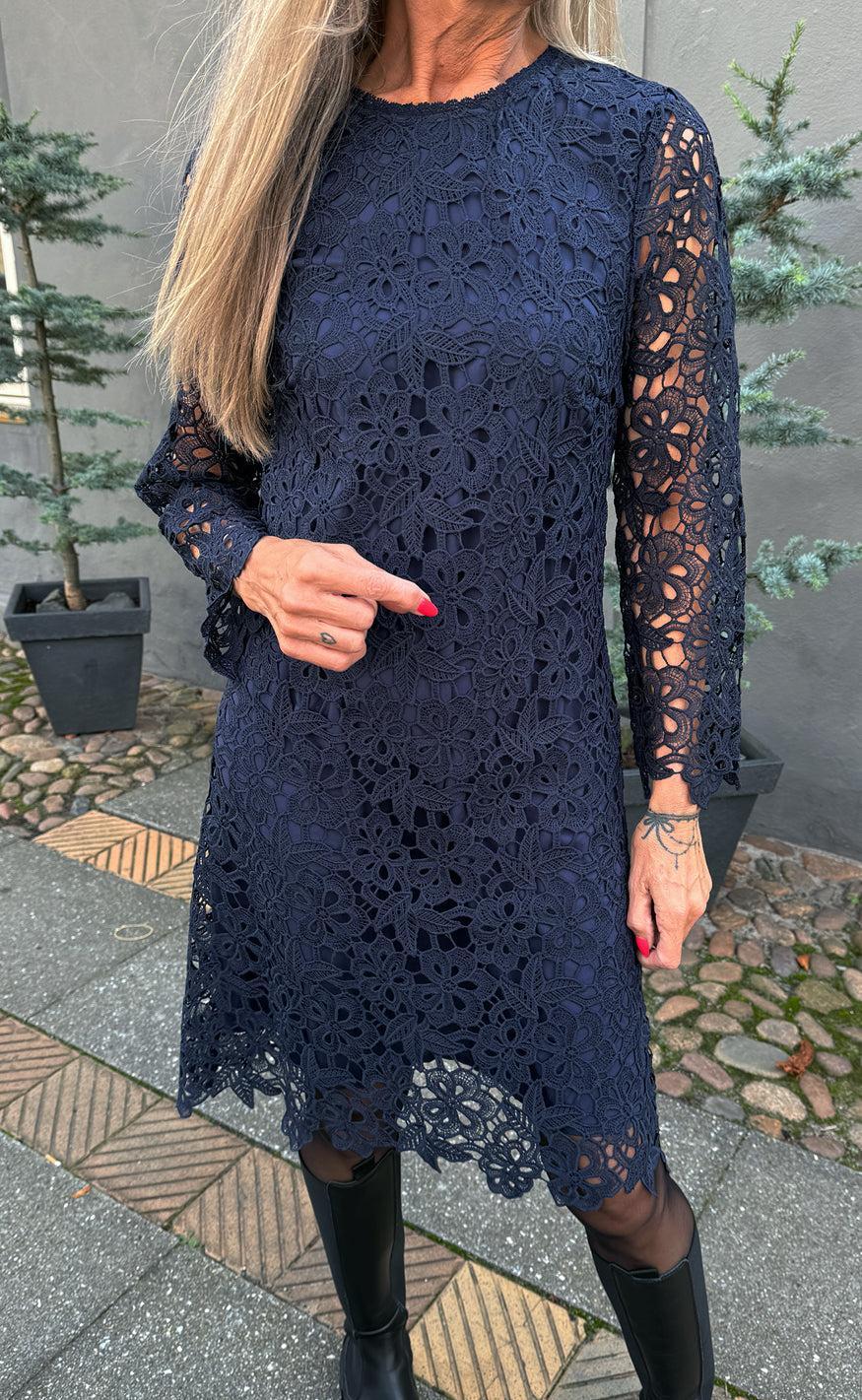Say INA Copenhagen Kjole - Mira - Navy Blue