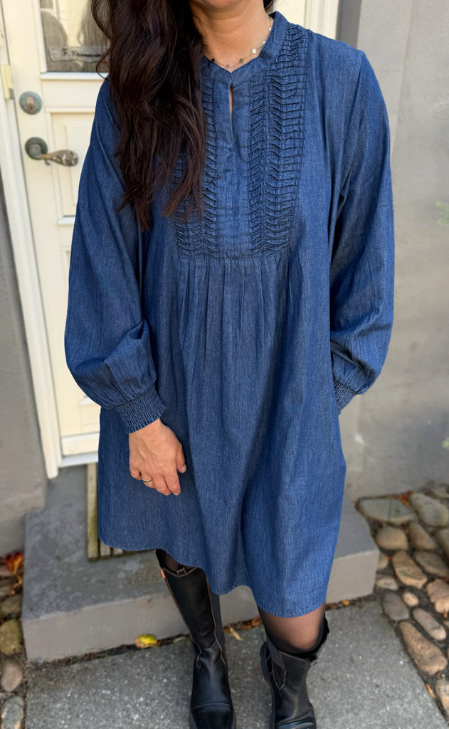 Say INA Copenhagen Kjole - Mona Denim - Denim Blue