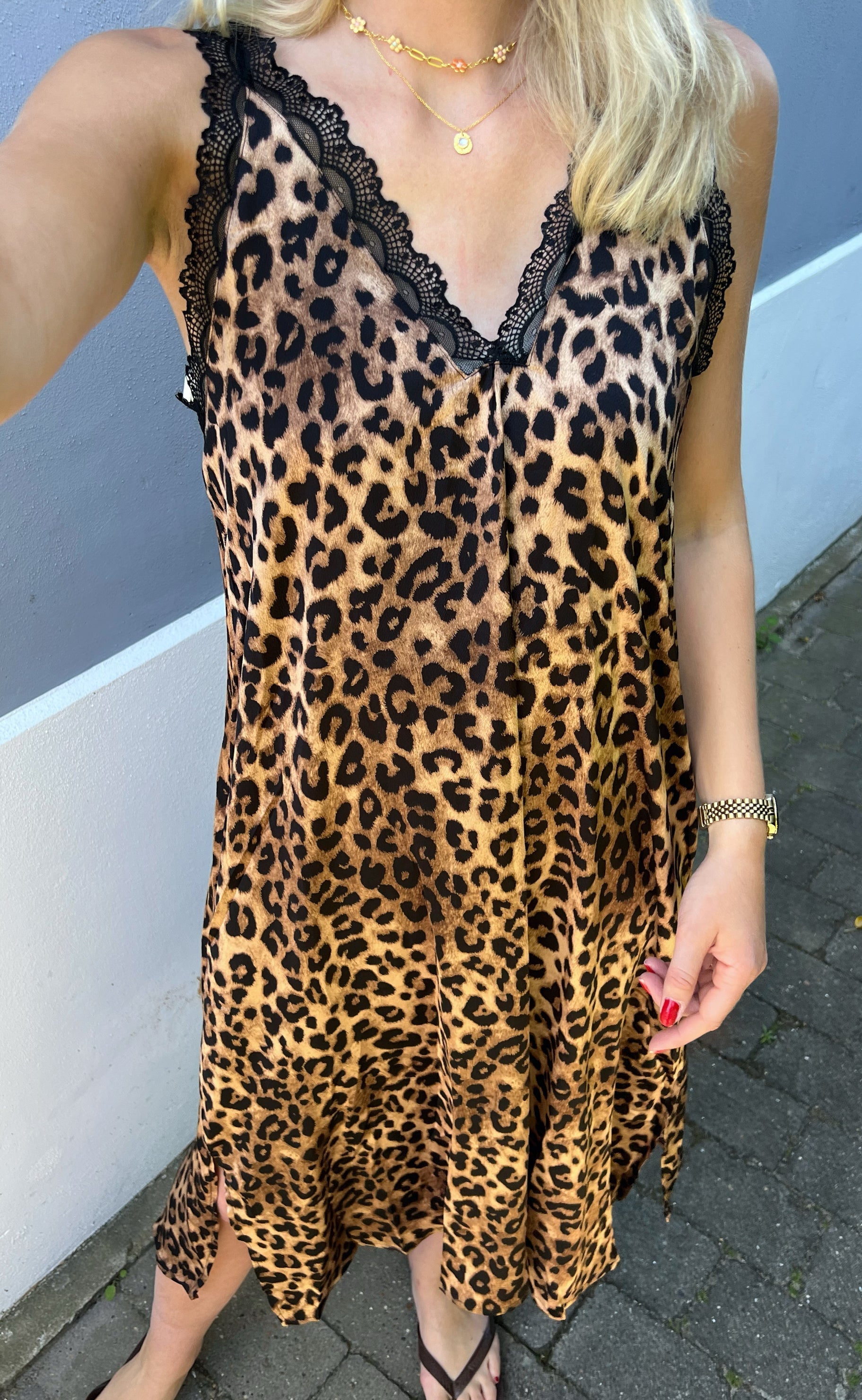 Say INA Copenhagen Kjole - Nellie - Leopard