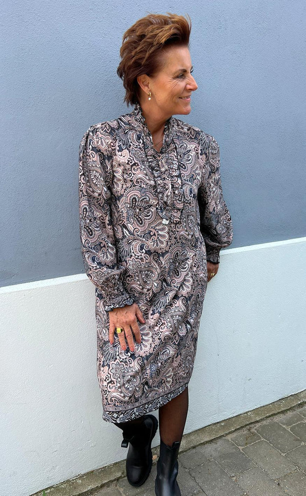 Say INA Copenhagen Kjole - Paulina - Mixed Paisley