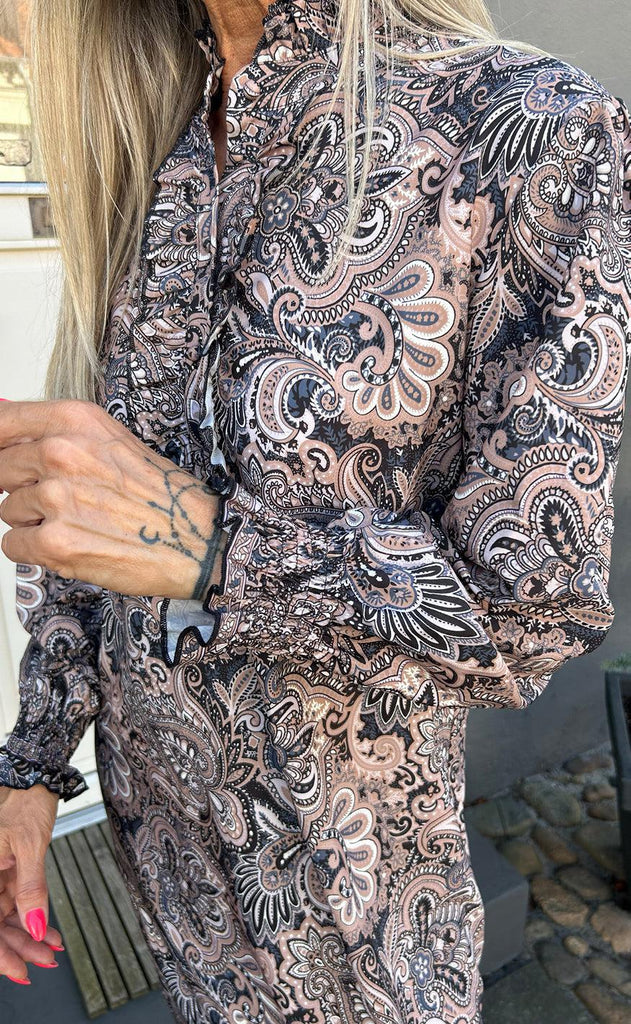 Say INA Copenhagen Kjole - Paulina - Mixed Paisley