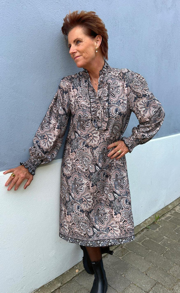 Say INA Copenhagen Kjole - Paulina - Mixed Paisley