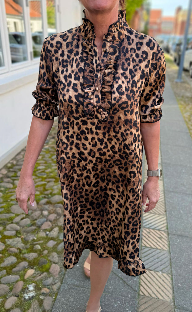 Say INA Copenhagen Kjole - Philine - Leopard