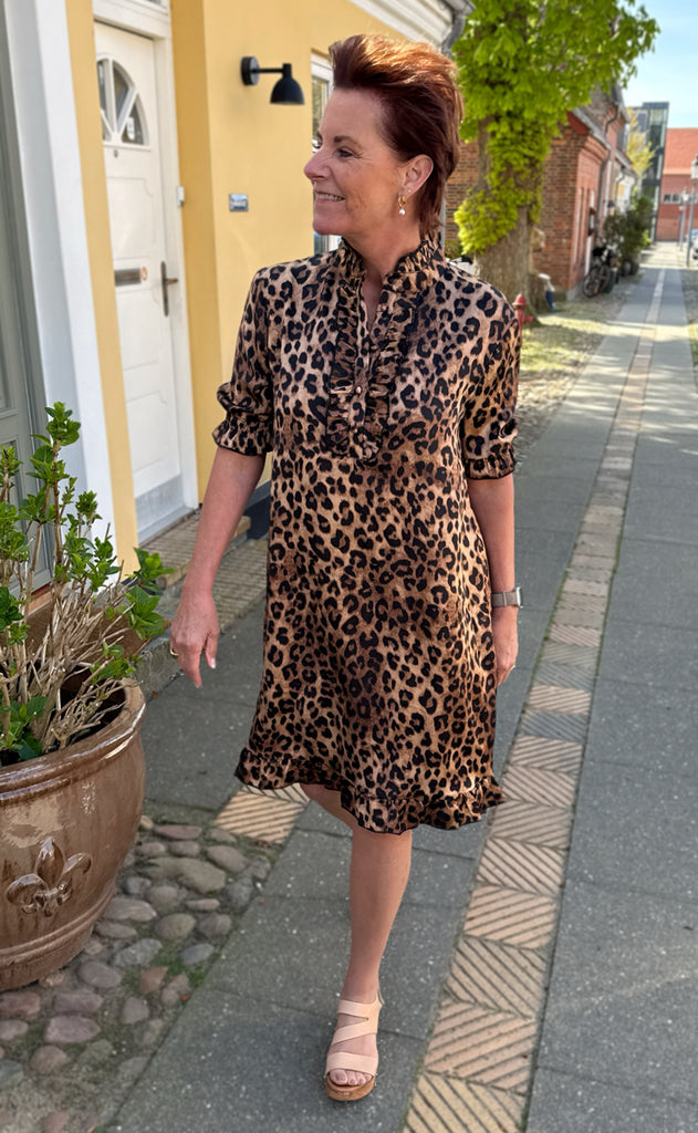 Say INA Copenhagen Kjole - Philine - Leopard