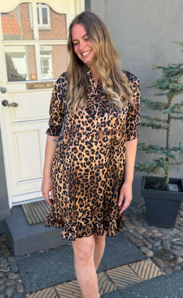 Say INA Copenhagen Kjole - Philine - Leopard
