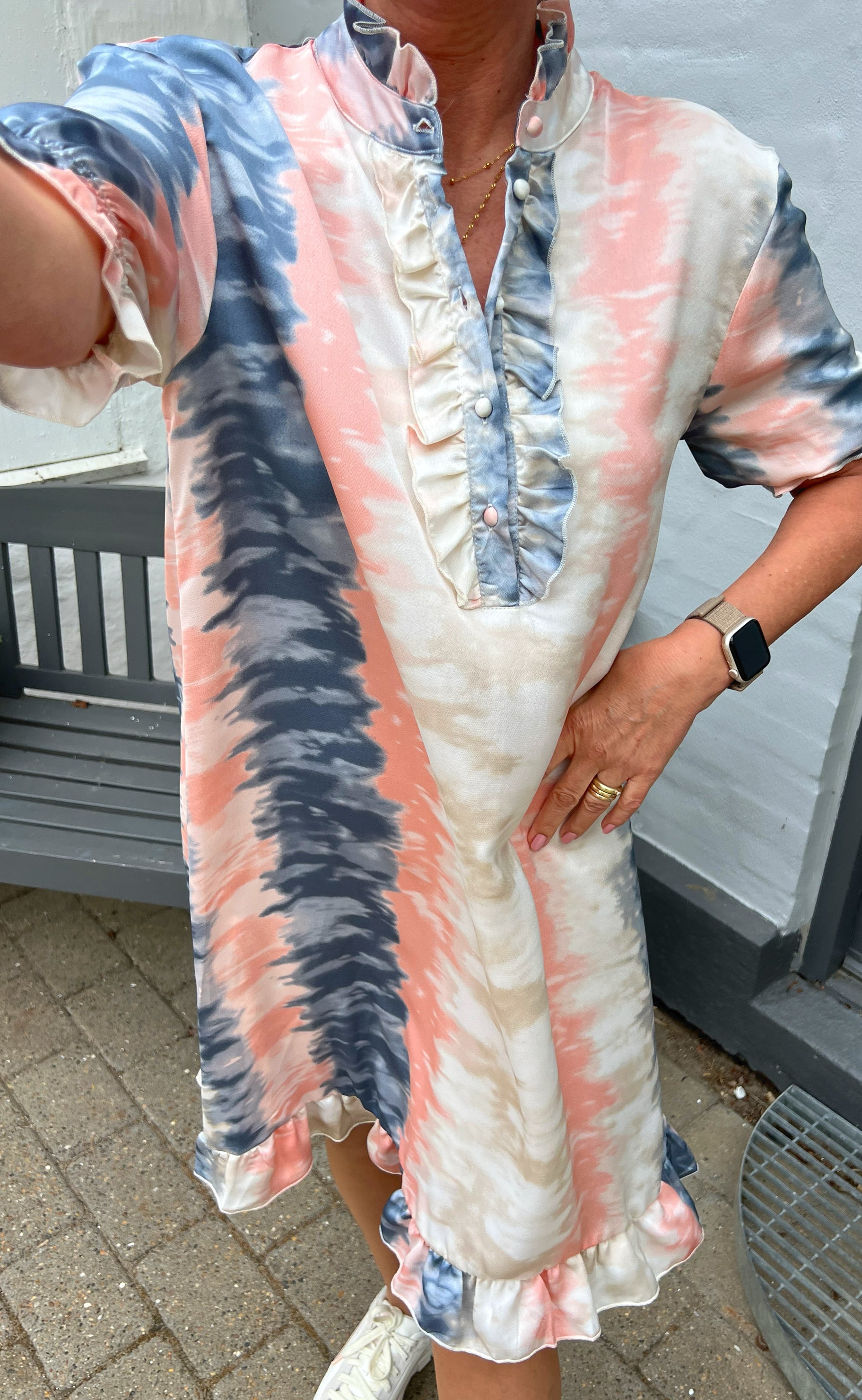 Say INA Copenhagen Kjole - Philine - Tie Dye