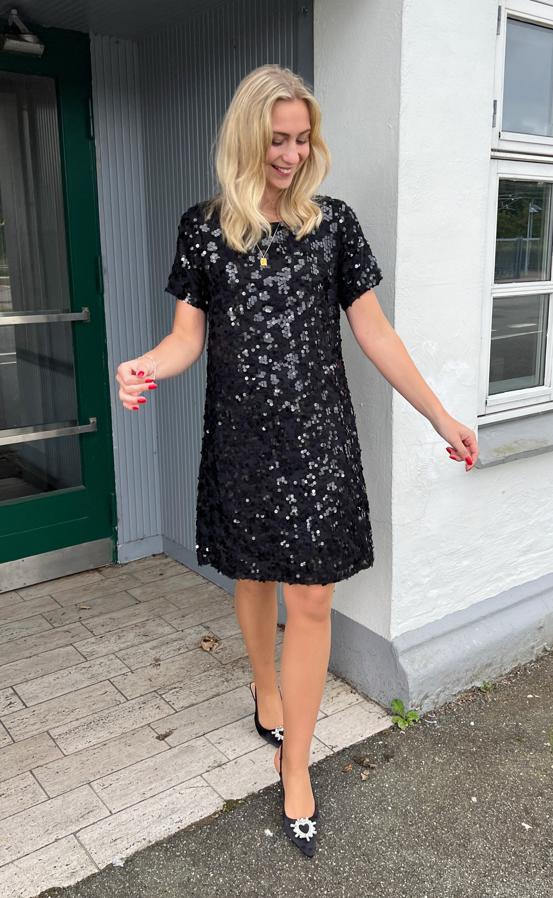 Say INA Copenhagen Kjole - Rebecca Sequin - Black