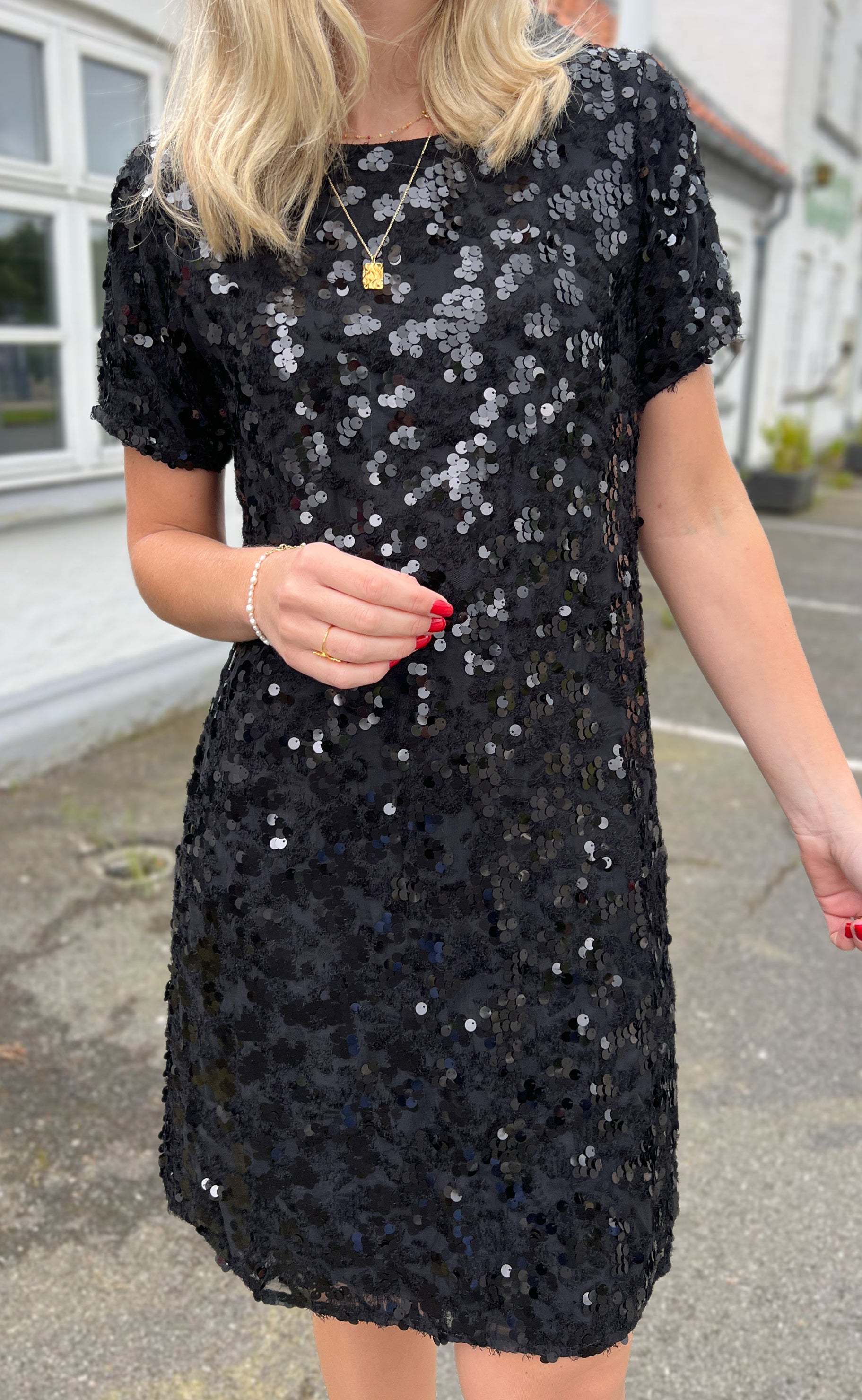 Say INA Copenhagen Kjole - Rebecca Sequin - Black