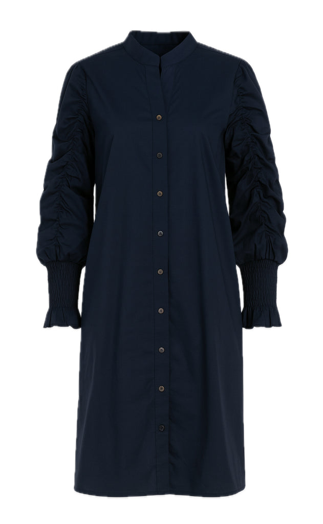 Say INA Copenhagen Kjole - Rina Ruffle - Navy Blue