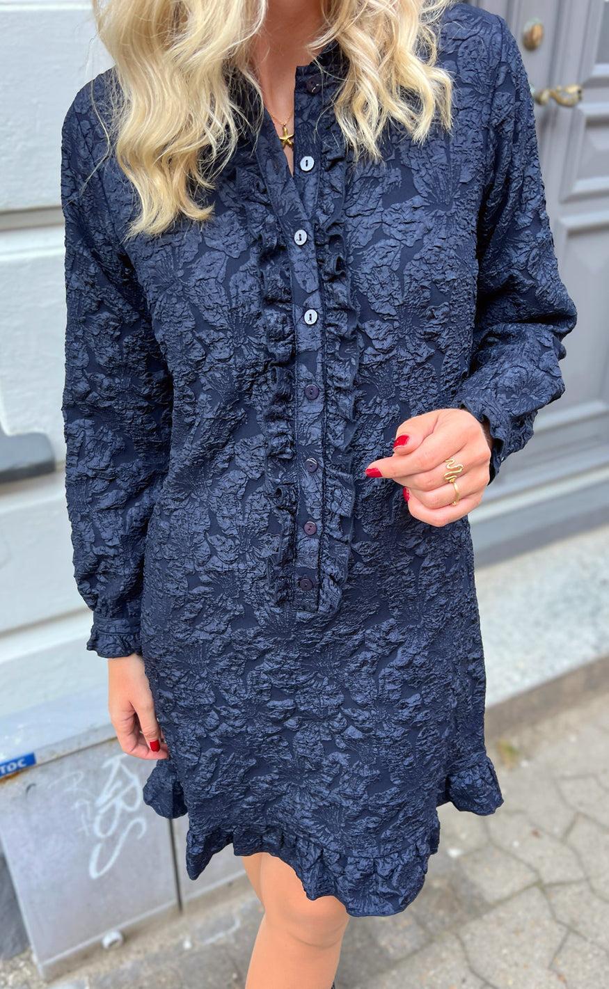Say INA Copenhagen Kjole - Roxie - Navy Blue