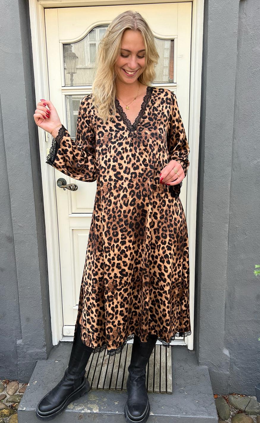 Say INA Copenhagen Kjole - Safina - Leopard