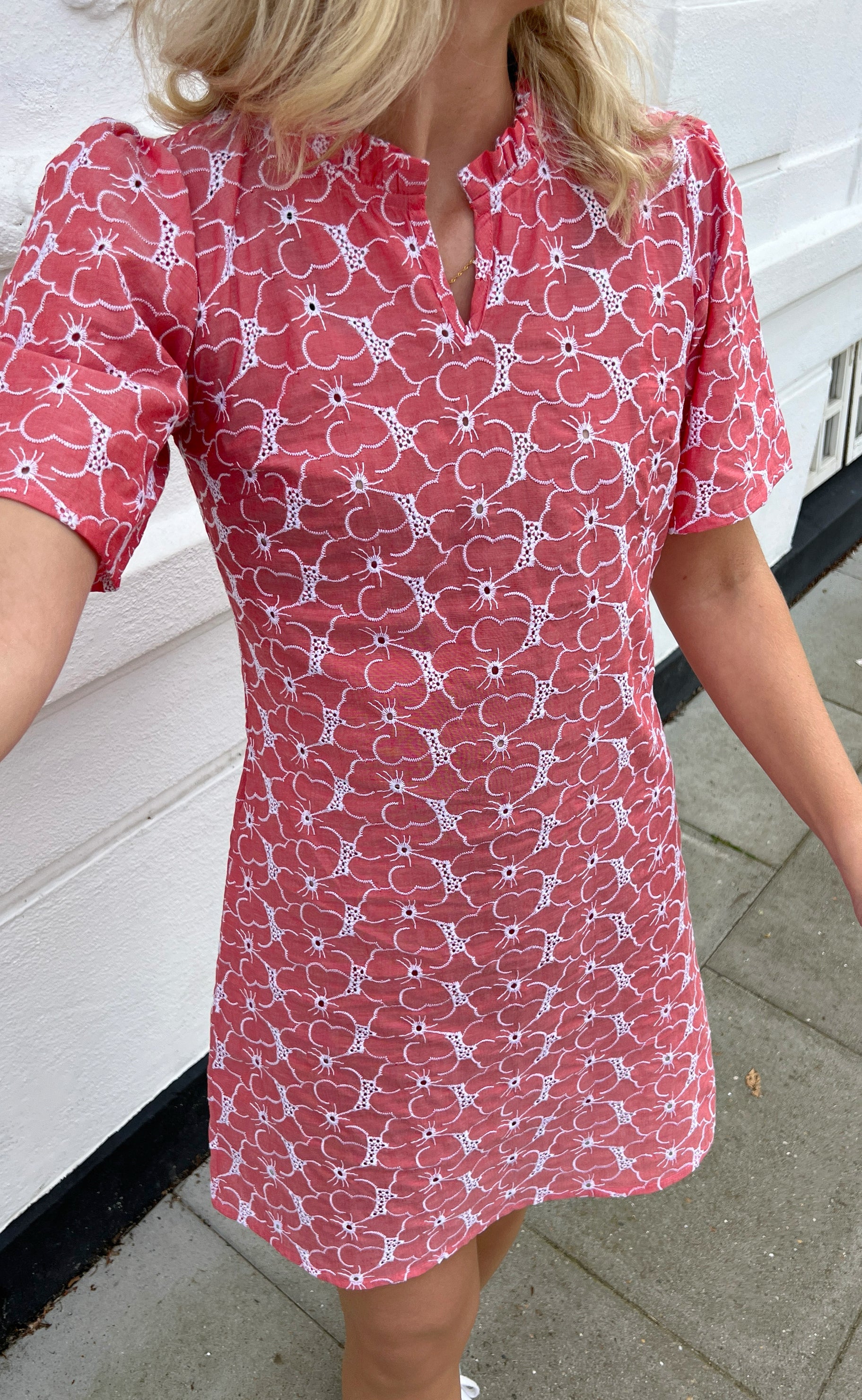 Say INA Copenhagen Kjole - Salina - Rosey Embroidery Flower