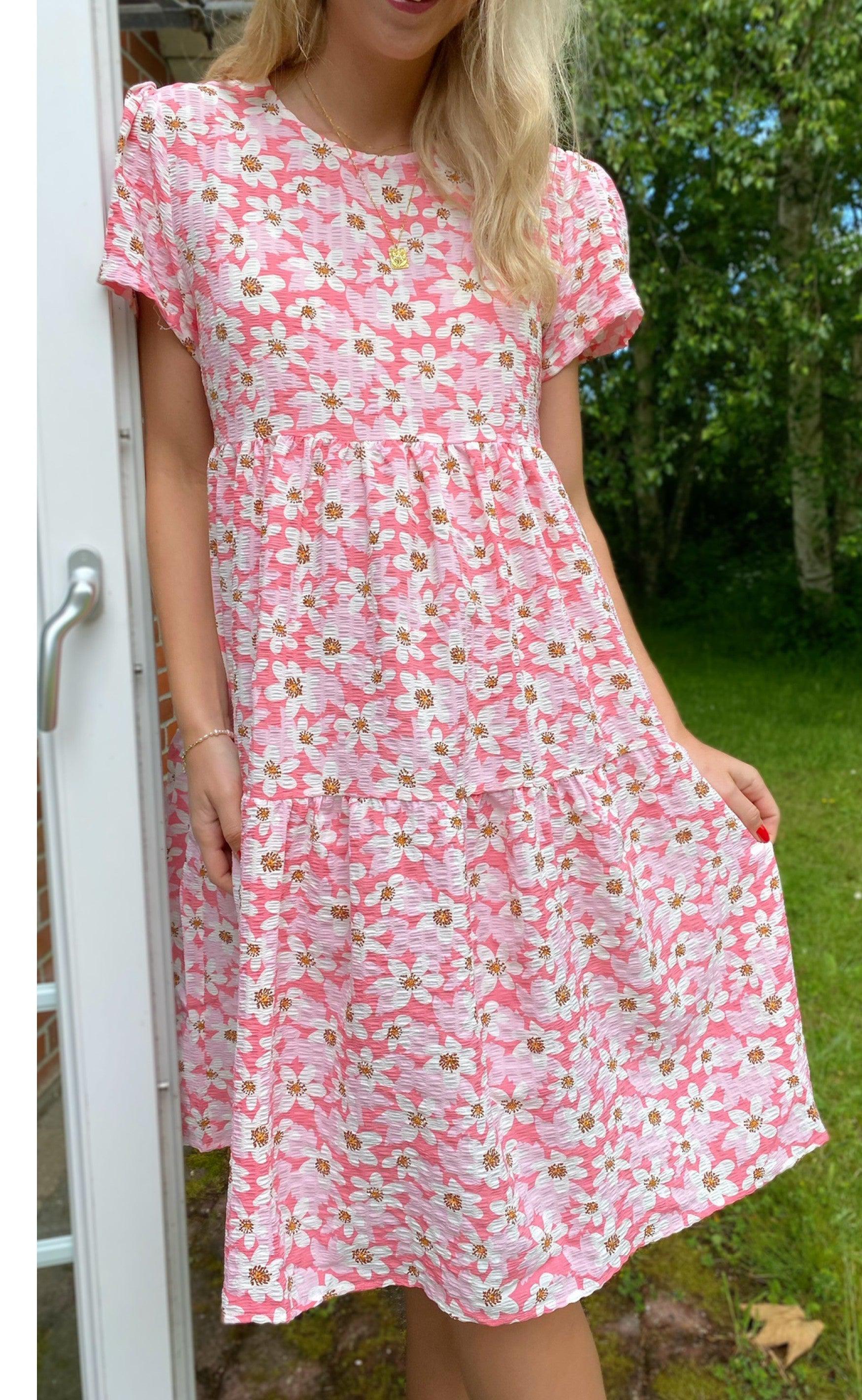 Say INA Copenhagen Kjole - Selma - Rose Flower