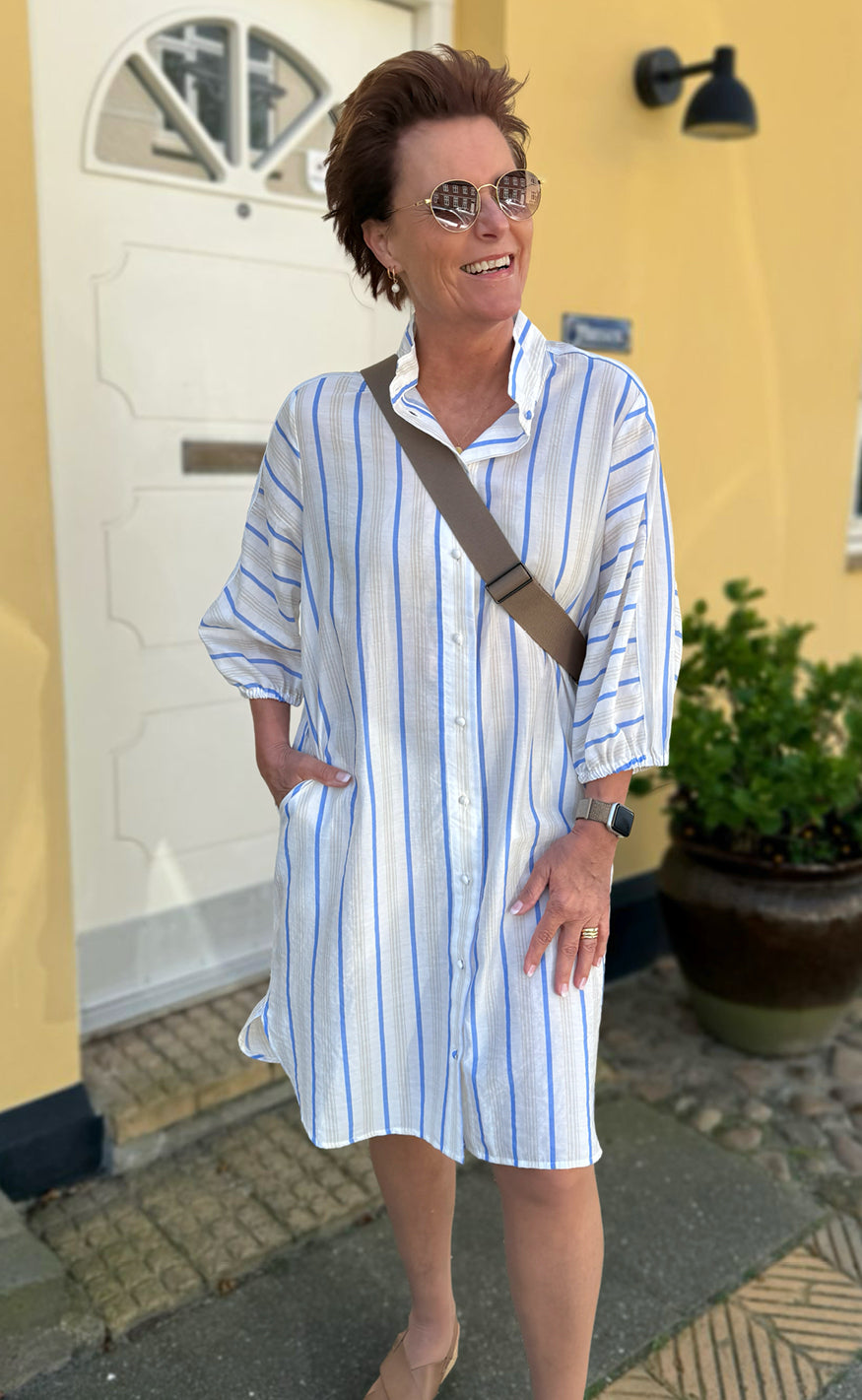 Say INA Copenhagen Kjole - Selma - Striped