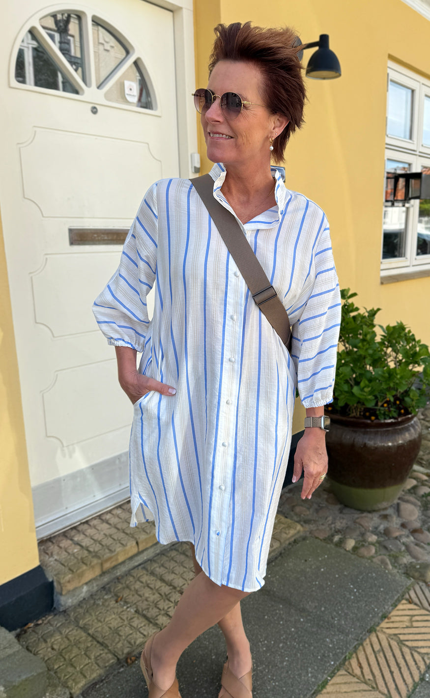 Say INA Copenhagen Kjole - Selma - Striped