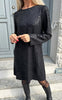 Say INA Copenhagen Kjole - Sima - Black Sequin