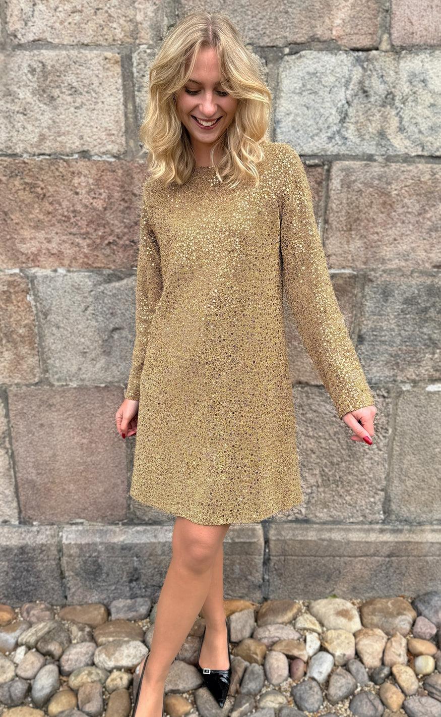 Say INA Copenhagen Kjole - Sima - Golden