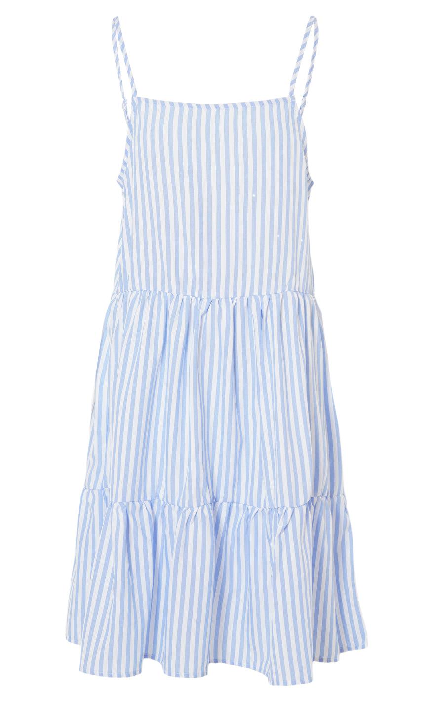 Say INA Copenhagen Kjole - Sisi - Blue White Stripe