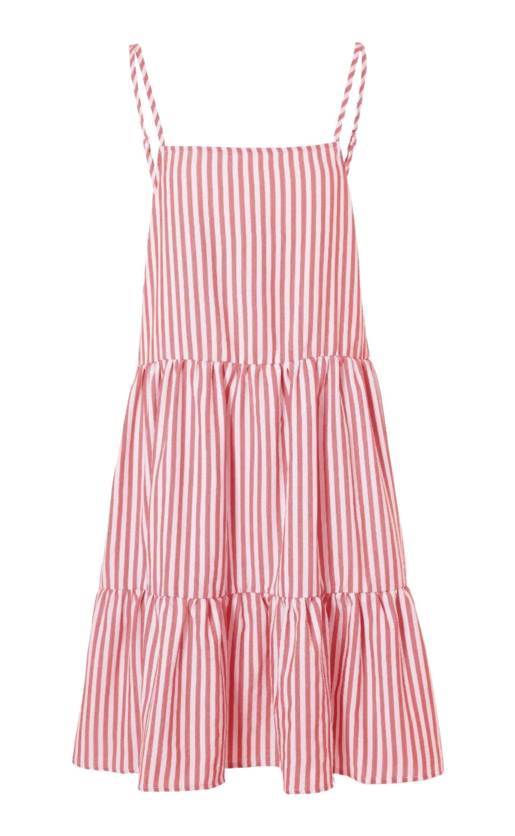 Say INA Copenhagen Kjole - Sisi - Red White Stripe