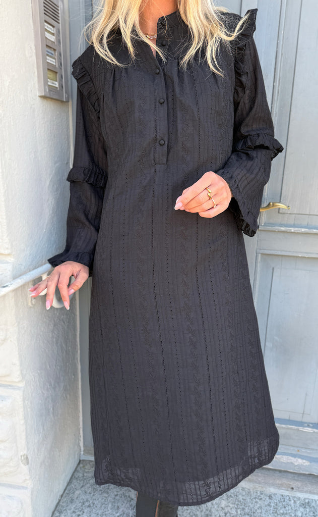Say INA Copenhagen Kjole - Tania LS - Black