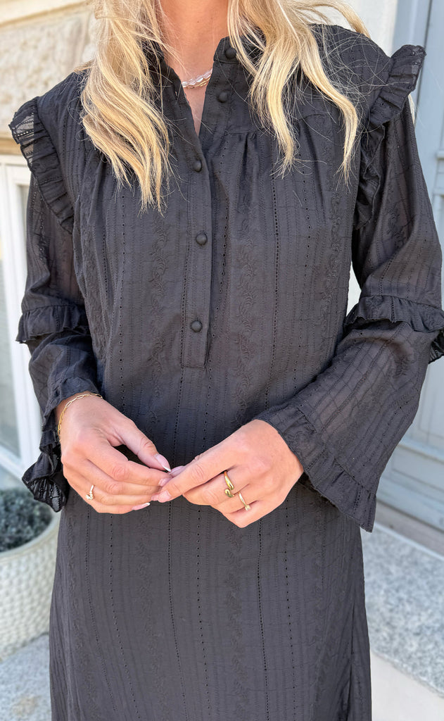 Say INA Copenhagen Kjole - Tania LS - Black