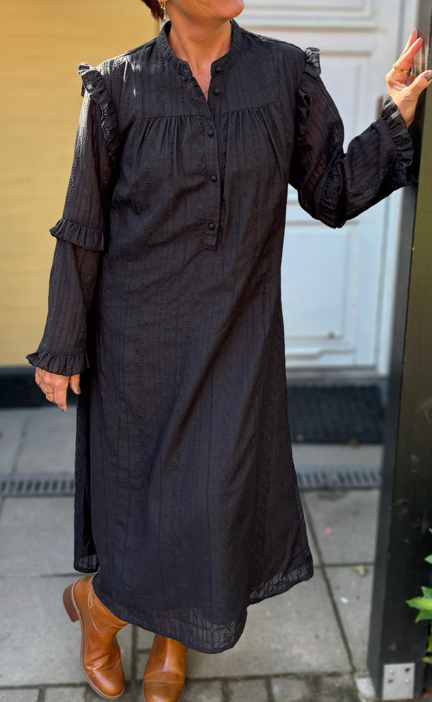 Say INA Copenhagen Kjole - Tania LS - Black