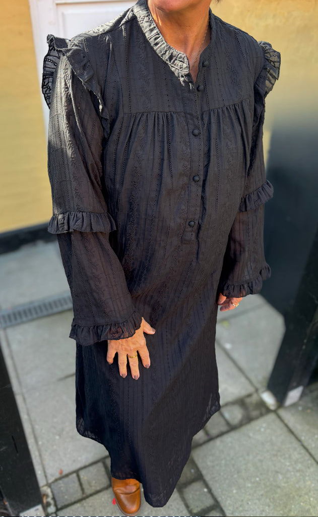 Say INA Copenhagen Kjole - Tania LS - Black