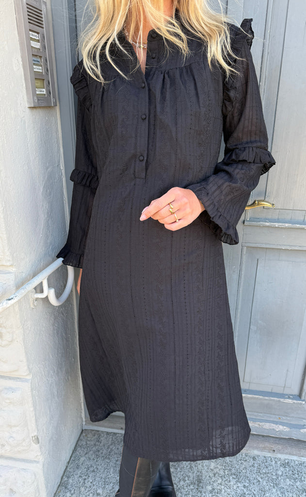 Say INA Copenhagen Kjole - Tania LS - Black