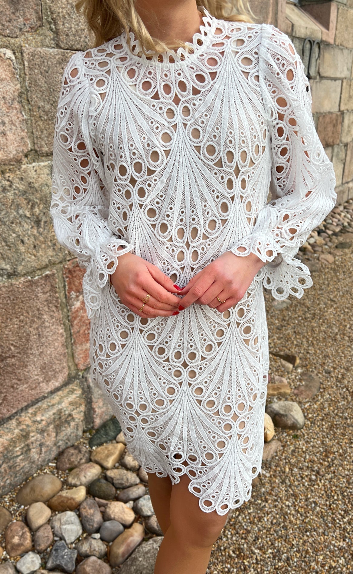 Say INA Copenhagen Kjole - Tanna - White (Uden underkjole)