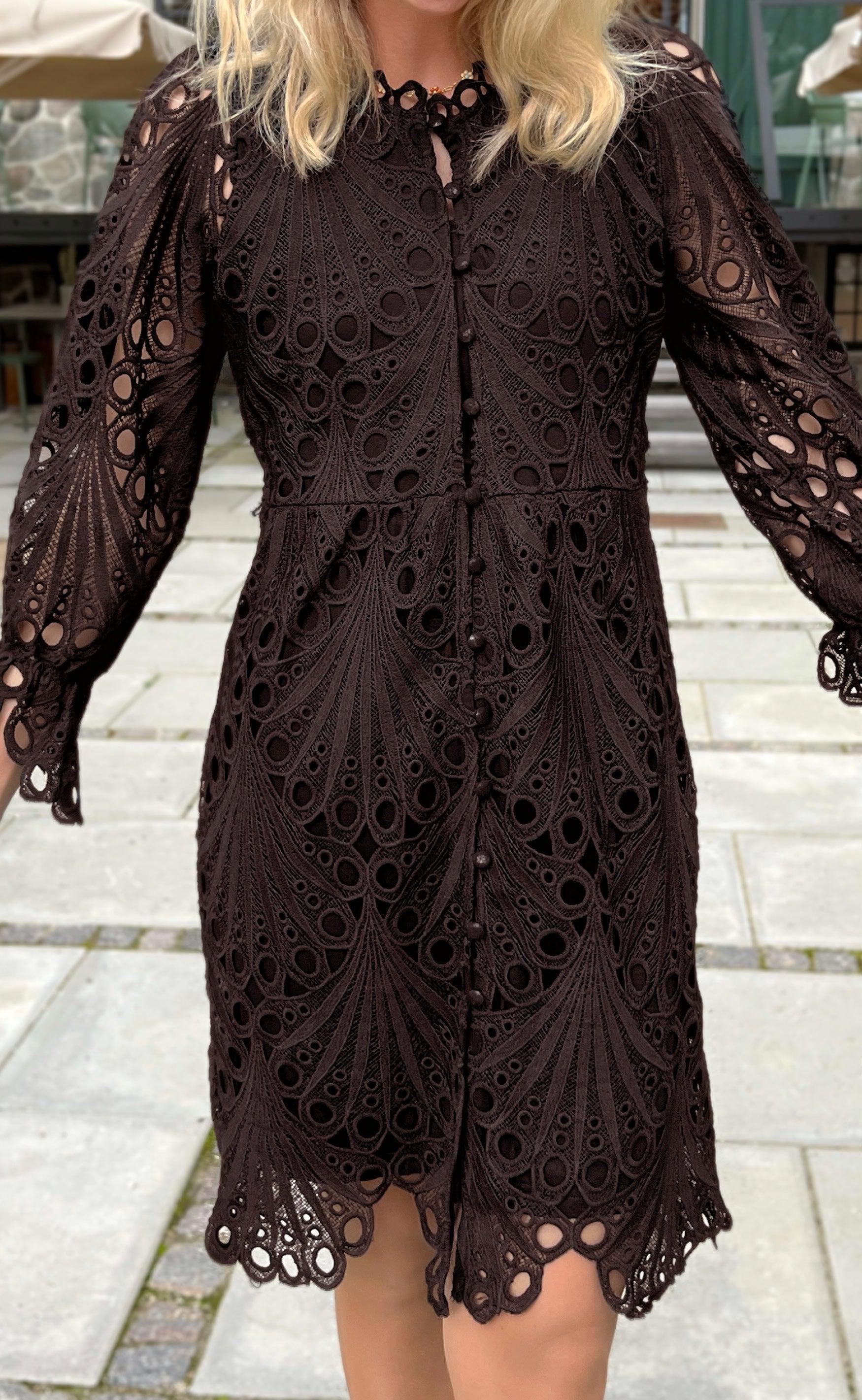 Say INA Copenhagen Kjole - Taylor - Chocolate Brown