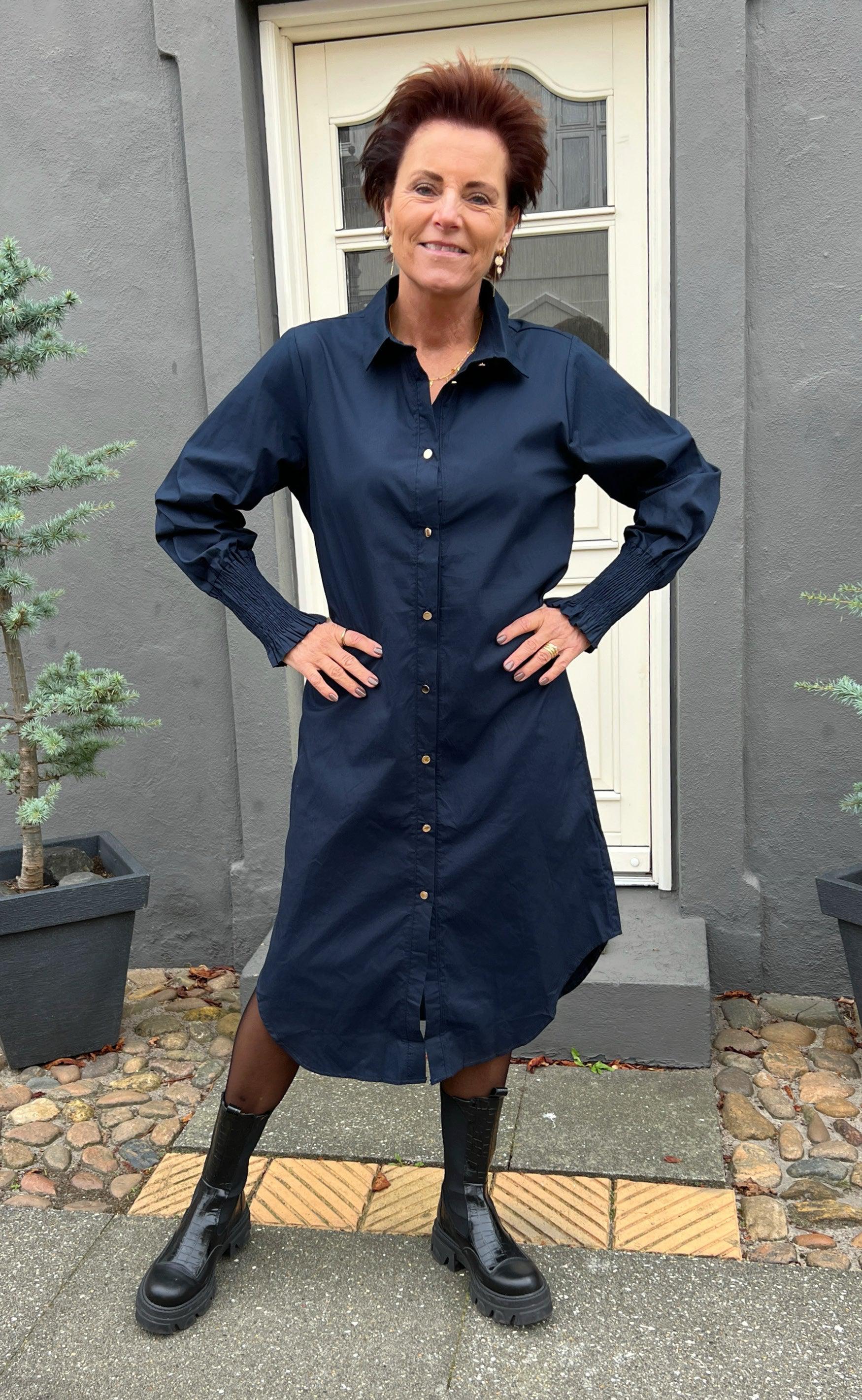 Say INA Copenhagen Kjole - Vera - Midnight Blue