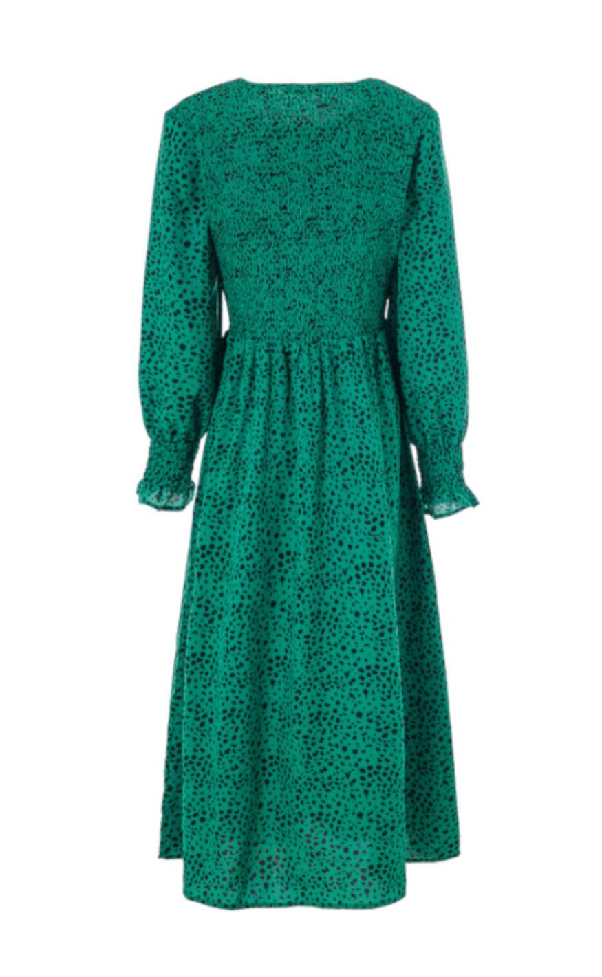 Say INA Copenhagen Kjole - Veronica - Green Leo