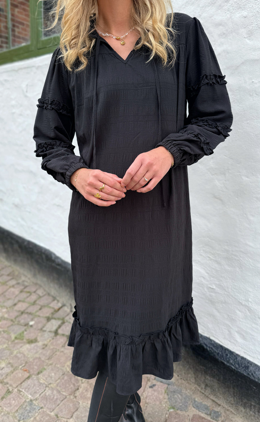 Say INA Copenhagen Kjole - Zally - Black