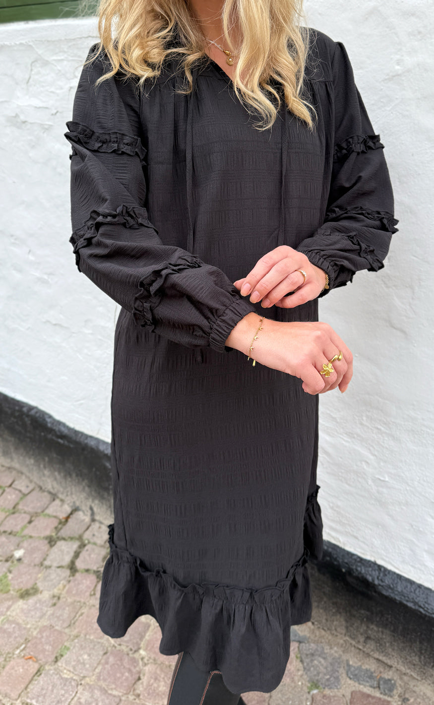Say INA Copenhagen Kjole - Zally - Black