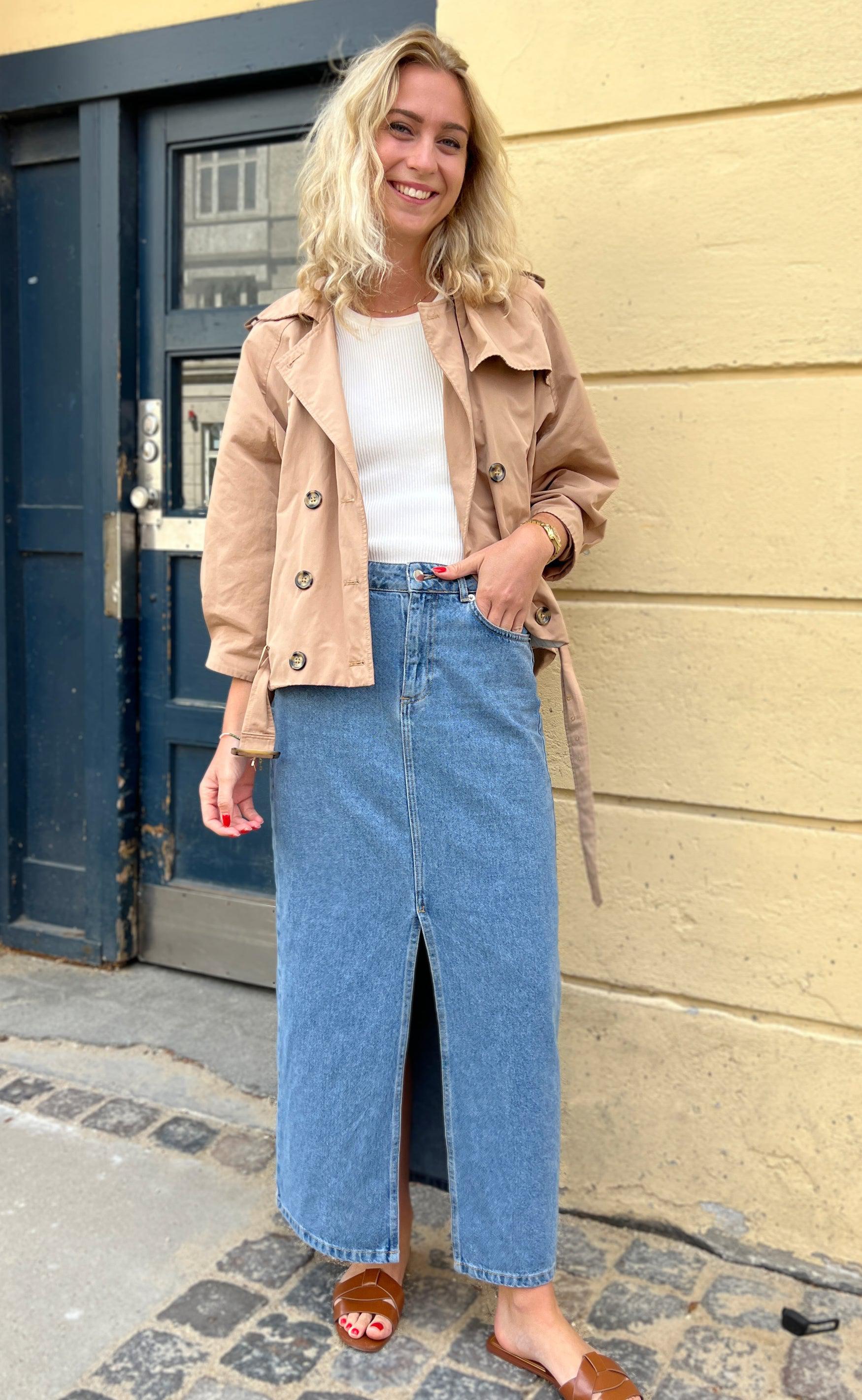 Say INA Copenhagen Nederdel - Daisy Denim - Blue