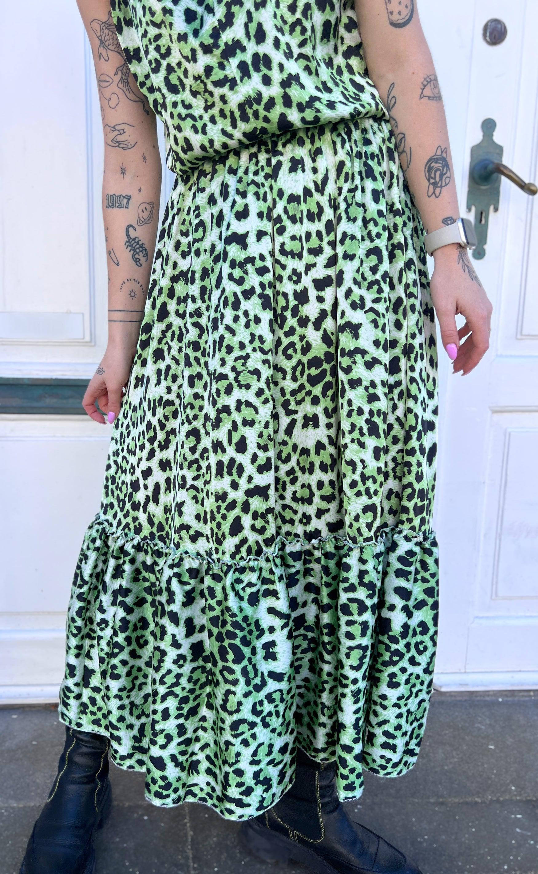 Say INA Copenhagen Nederdel - Hanna - Green Leo